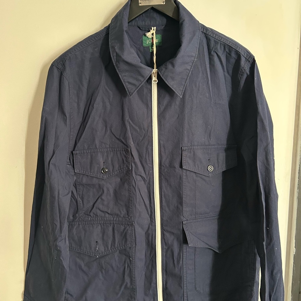 Navy Blue Men's Jacket - Picture 2 of 2